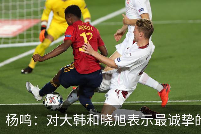 杨鸣：对大韩和晓旭表示最诚挚的感谢和尊重